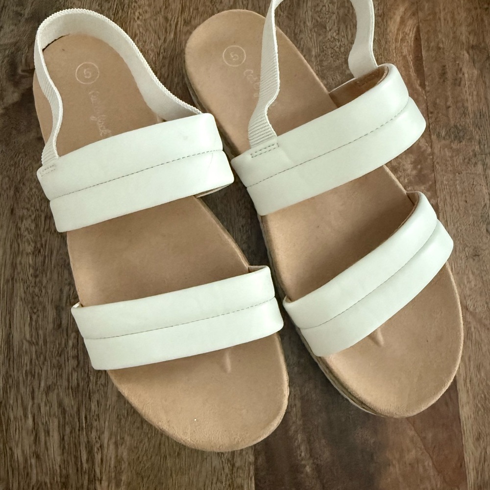 Cat & Jack White Kids Sandals